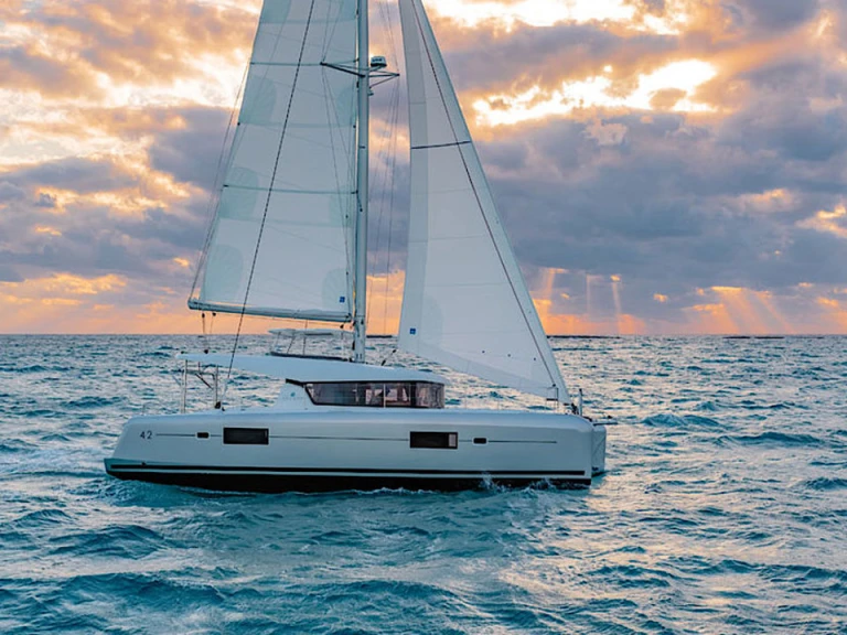 Lagoon Lagoon 42 charter bareboat or skippered in  Can Pastilla