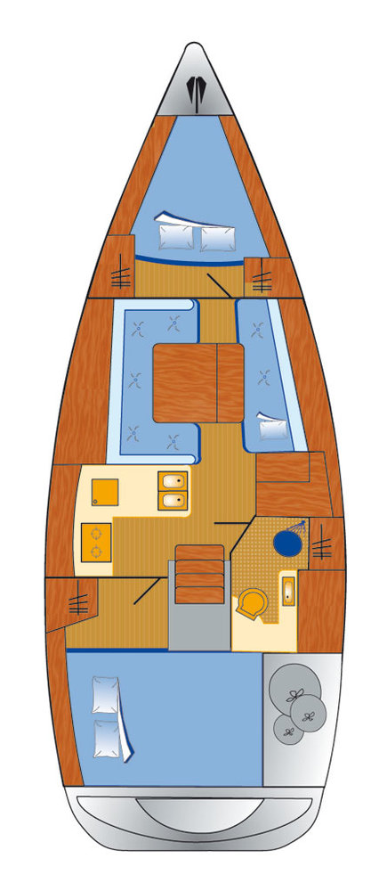 Hire Sailboat with or without skipper Bénéteau Pula