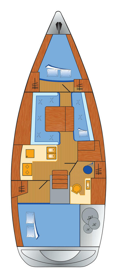 Bénéteau Oceanis 34.2 charter bareboat or skippered in  Heiligenhafen