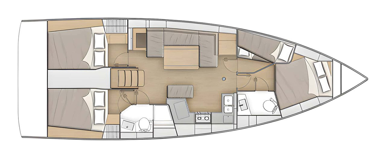 Charter a Bénéteau Oceanis 40.1 in Palma de Mallorca on Samboat