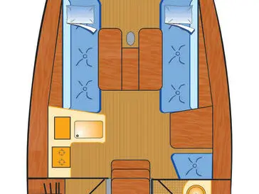 Salona Salona 35 charter bareboat or skippered in  Heiligenhafen