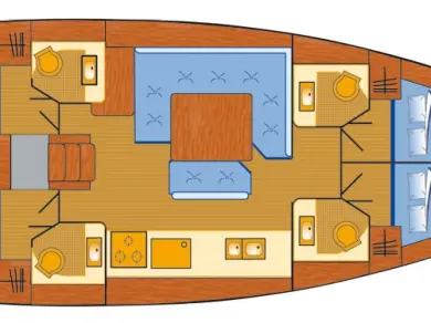 Yacht charter Palma de Mallorca - Jeanneau Sun Odyssey 479 on SamBoat