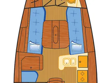 Sailboat hire in Barth - X-Yachts X-37