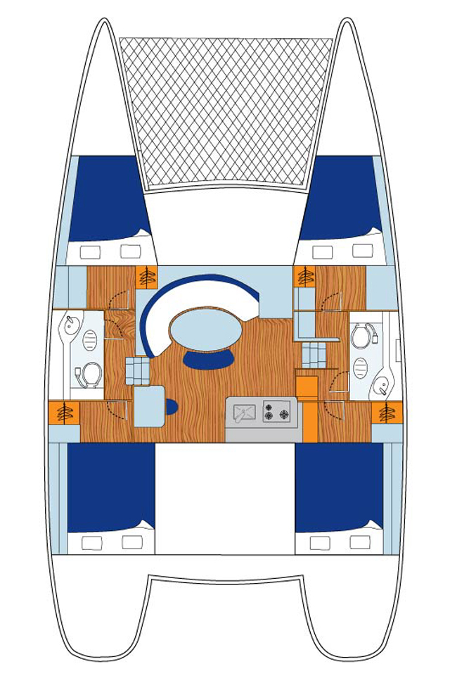 Charter a Lagoon Lagoon 380 S2 in Alimos on Samboat