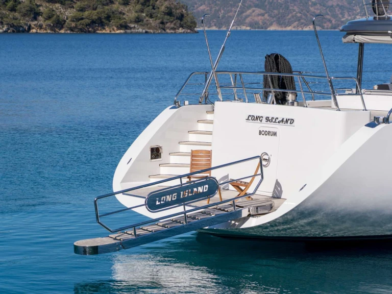 Fethiye-Shipyard LONG ISLAND charter bareboat or skippered in  Turkey