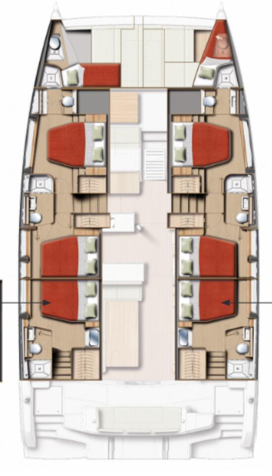Hire a Bali Bali 5.2 - 6 + 2 cab. Kos