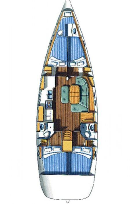 Hire Sailboat Bénéteau with a boat licence