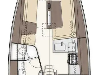 Sailboat hire in Biograd na Moru - Dehler Dehler 38