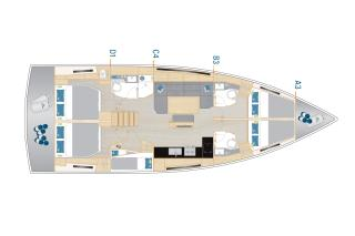 Charter a Hanse Hanse 460 in Sukošan on Samboat