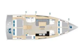 Charter a Hanse Hanse 460 in Sukošan on Samboat