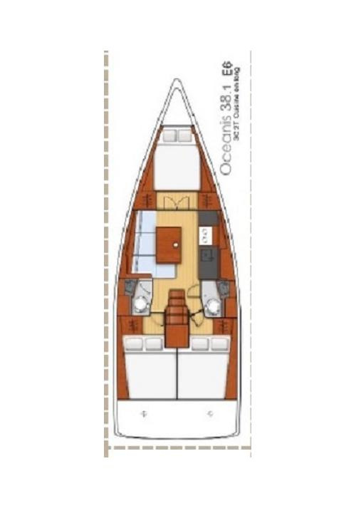 Hire a Bénéteau Oceanis 38.1 Lefkáda