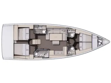 Sailboat hire in Lefkáda - Dufour Dufour 470