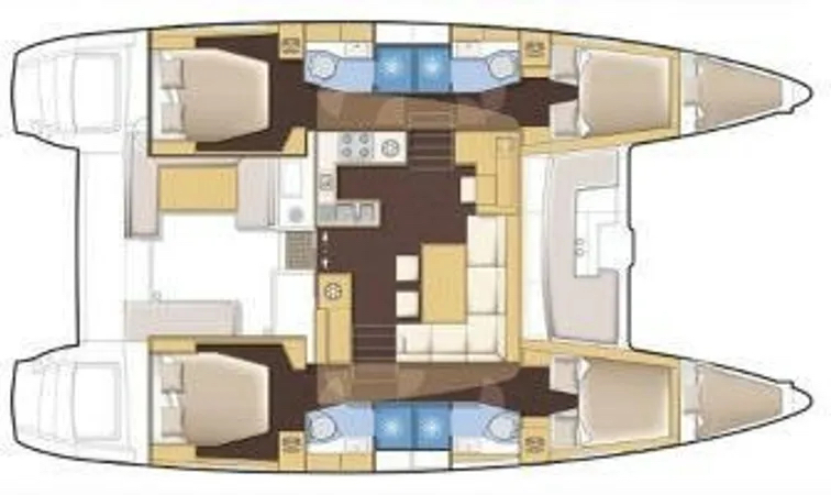 Yacht hire Alimos cheap Lagoon 450 F