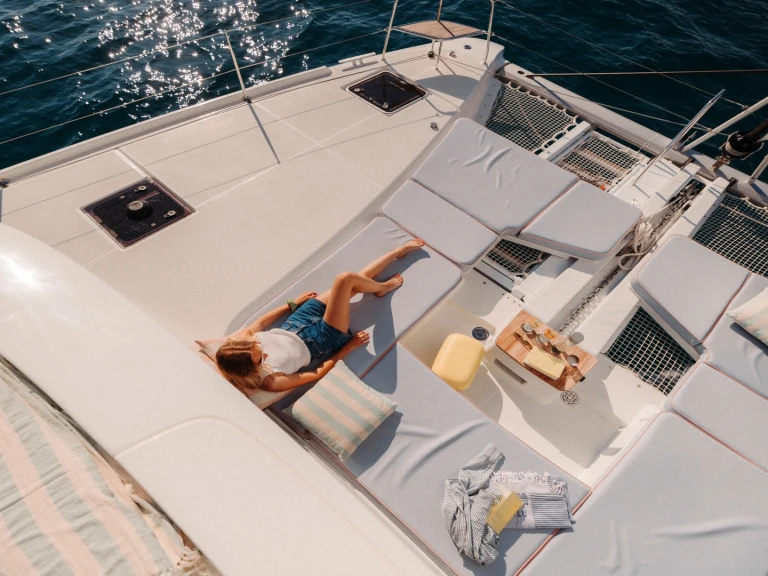 Lagoon Lagoon 46 Owner's Version (LUXURY Equipped, SKIPPERED only) charter bareboat or skippered in  Plataniás