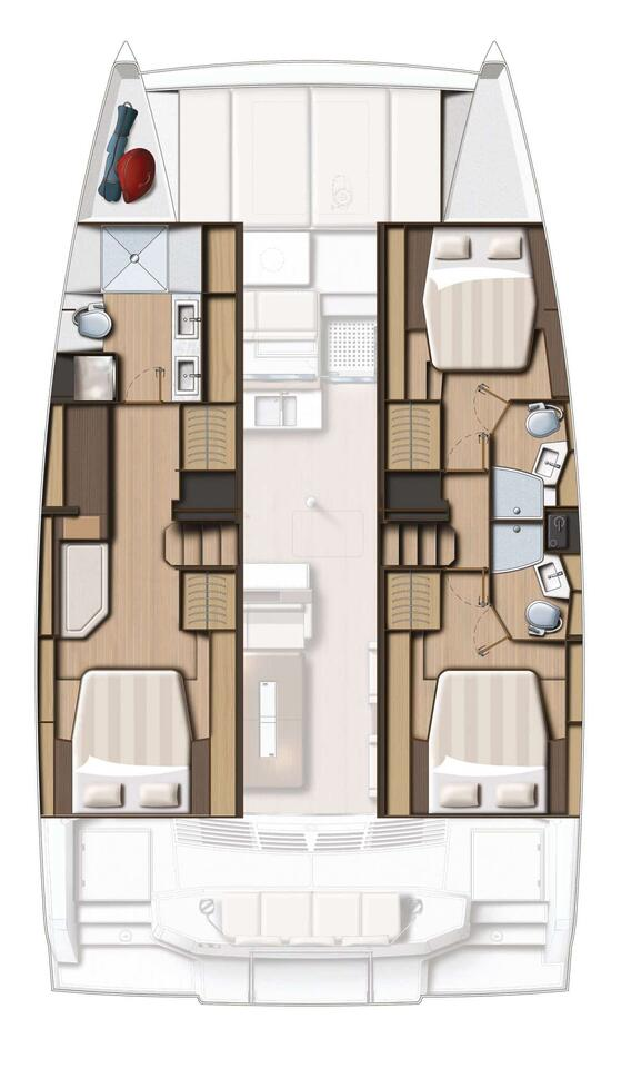 Bali Bali 4.4 charter bareboat or skippered in  Road Town