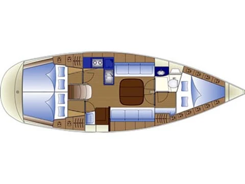 Hire Sailboat with or without skipper Bavaria Nikiána
