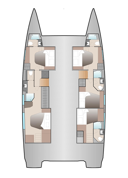 Hire Catamaran with or without skipper Fountaine Pajot Road Town