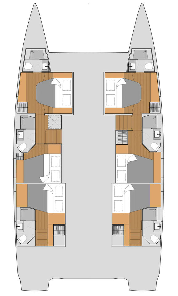 Yacht charter Road Town - Fountaine Pajot Aura 51 on SamBoat