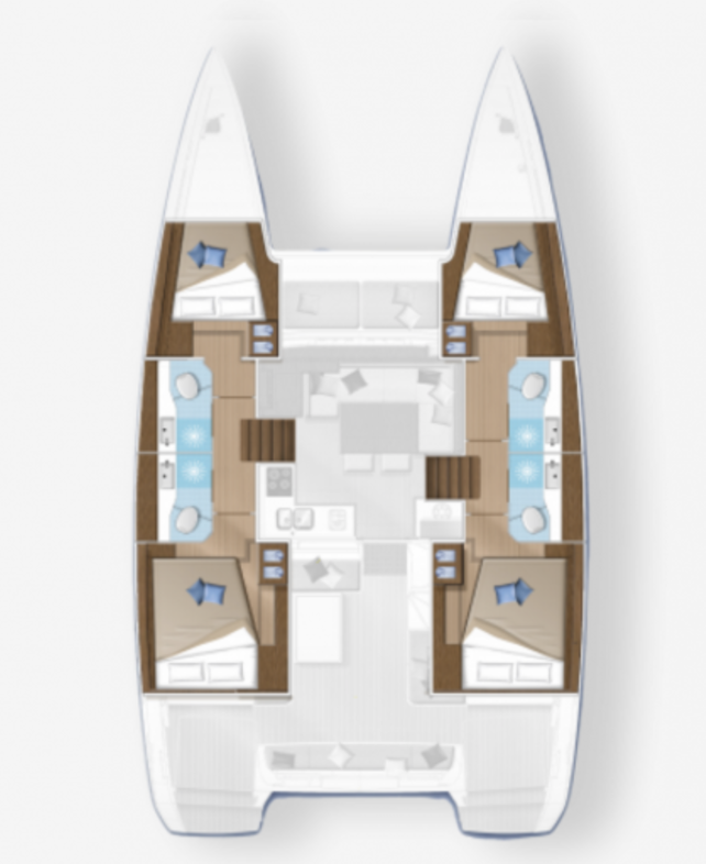 Hire Catamaran with or without skipper Lagoon Road Town