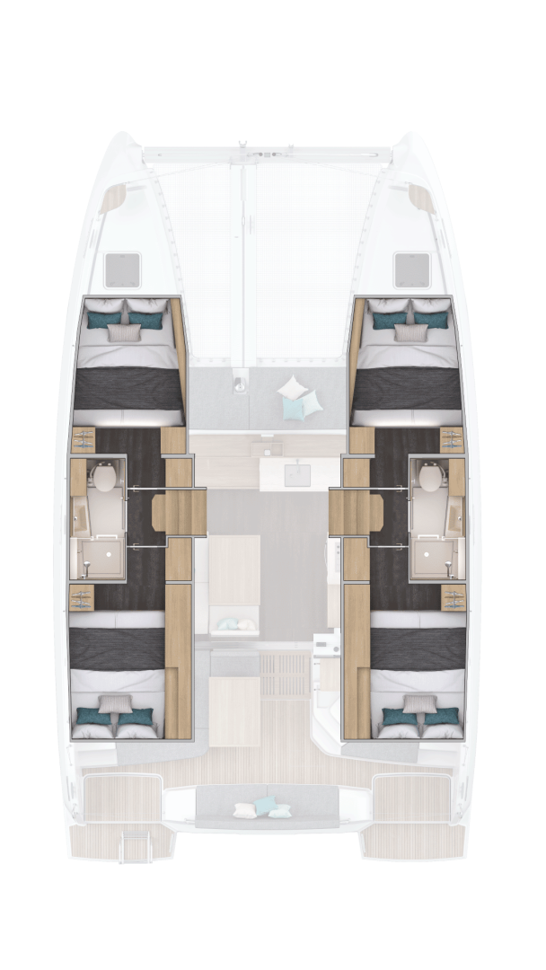 Charter a Lagoon Lagoon 38 - 4 cab. in Lefkáda on Samboat