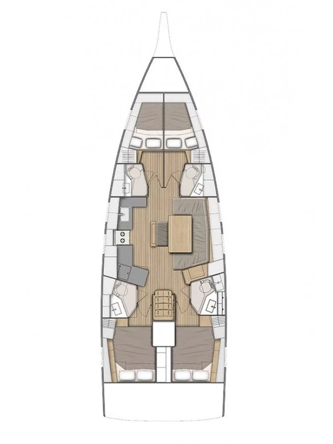 Hire Sailboat with or without skipper Bénéteau Alimos