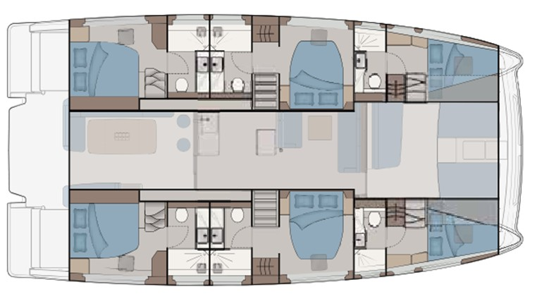 Aquila Aquila 50 Sail charter bareboat or skippered in  Parham Town