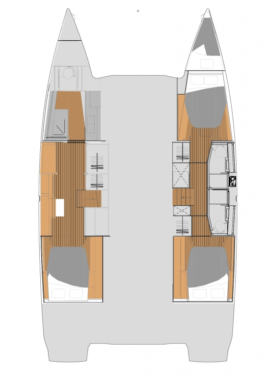 Yacht charter Parham Town - Fountaine Pajot Elba 45 on SamBoat