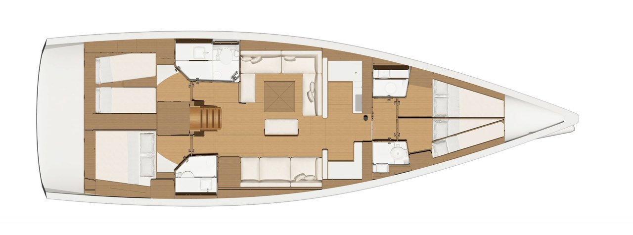 Hire Sailboat Dufour with a boat licence