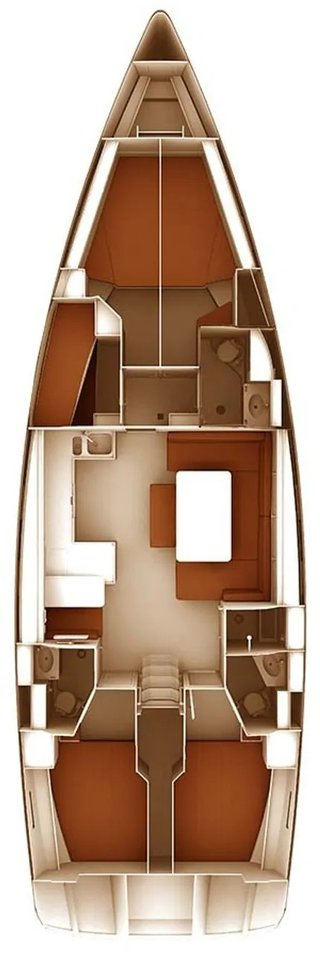 Yacht hire Lefkáda cheap Cruiser 51