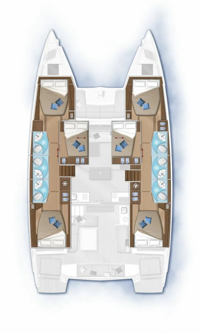 Hire a Lagoon Lagoon 50 Alimos