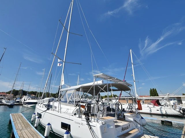 Bénéteau Oceanis 46.1 charter bareboat or skippered in  Zadar
