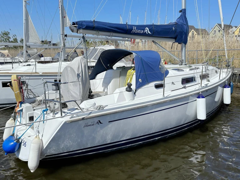 Hire Sailboat Hanse with a boat licence