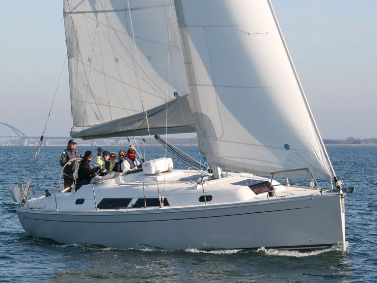 Yacht hire Heiligenhafen cheap Hanse 370