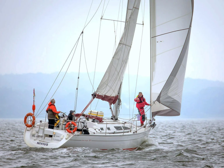 Jeanneau Sun Fast 37 charter bareboat or skippered in  Flensburg