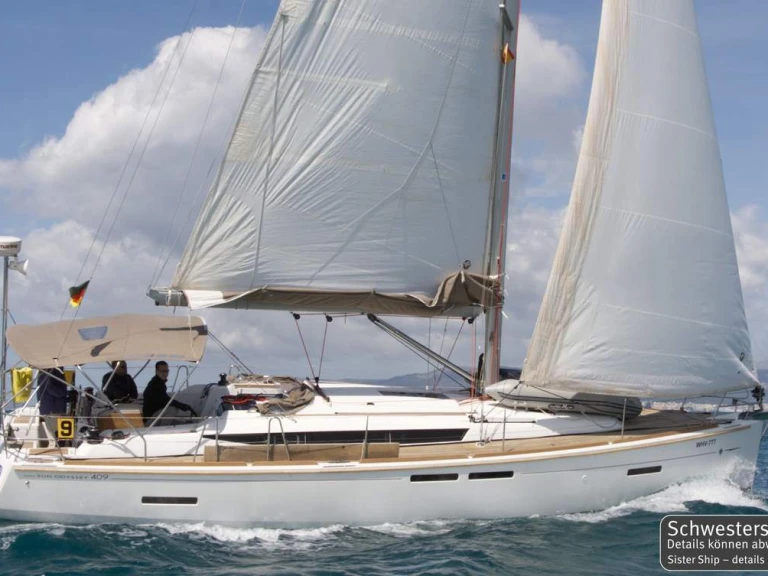 Jeanneau Sun Odyssey 409 charter bareboat or skippered in  Barth