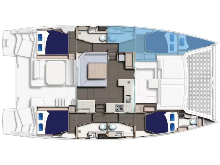 Catamaran hire in Road Town - Leopard Leopard 45