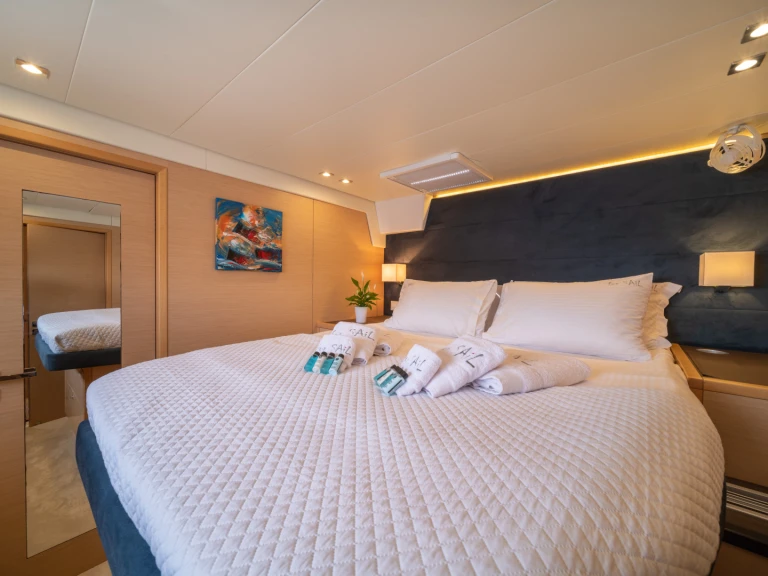 Lagoon Lagoon 560 charter bareboat or skippered in  Alimos