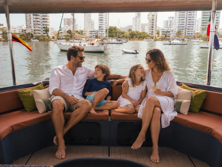 Hire Catamaran Custom Made with a boat licence