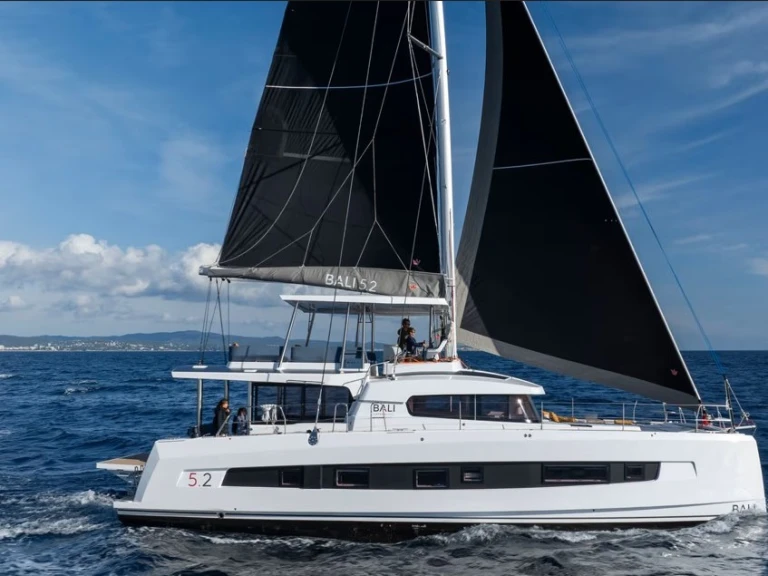 Bali Bali 5.2 (5+1 cab) charter bareboat or skippered in  Néa Péramos