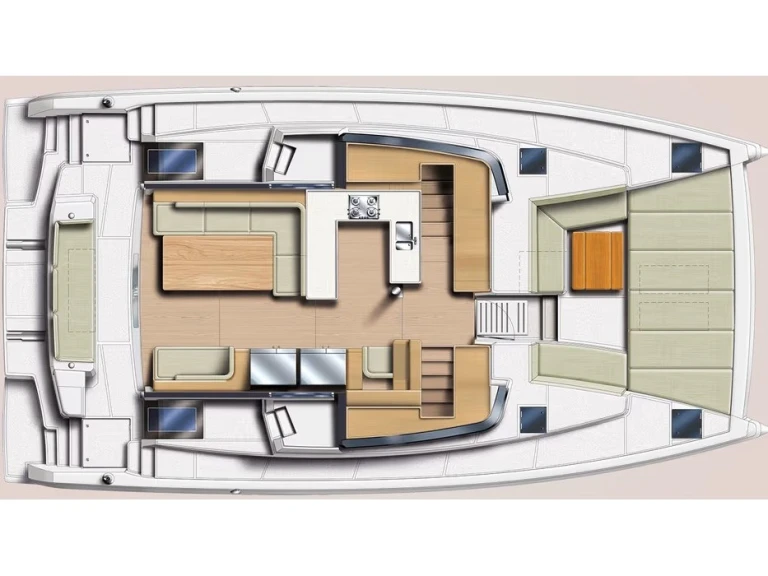Yacht charter Néa Péramos - Bali Bali 5.2 (5+1 cab) on SamBoat