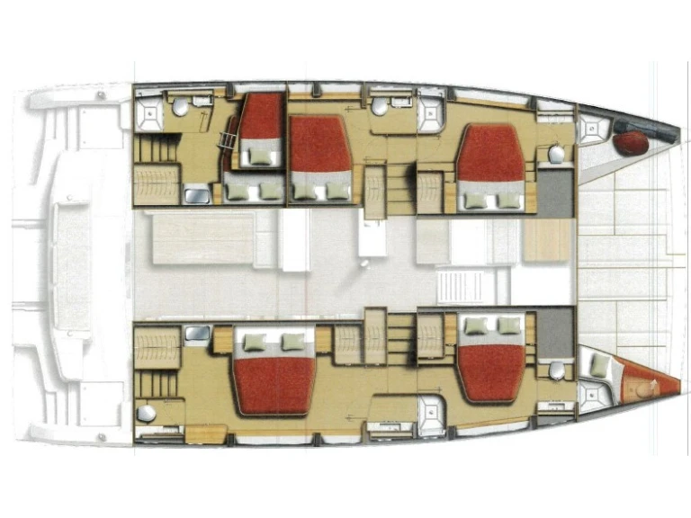 Hire Catamaran with or without skipper Bali Néa Péramos