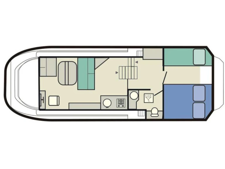 Hire Motorboat Le Boat with a boat licence