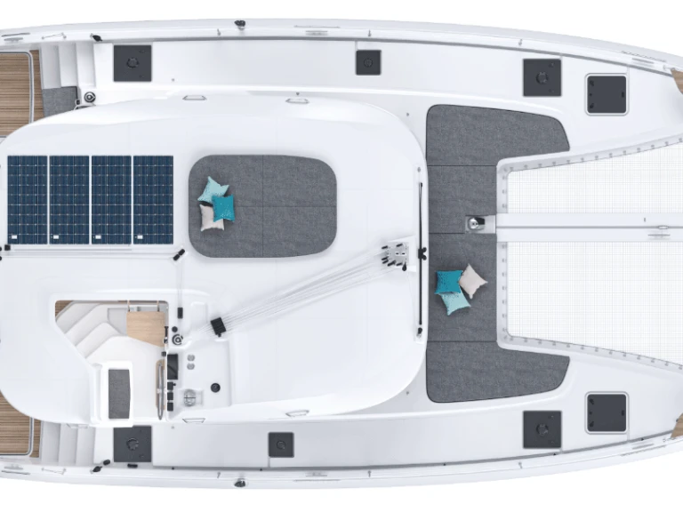 Hire Catamaran Lagoon with a boat licence