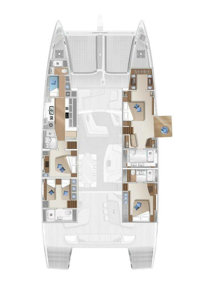 Charter a Lagoon Lagoon Seventy 7 in Ajaccio on Samboat