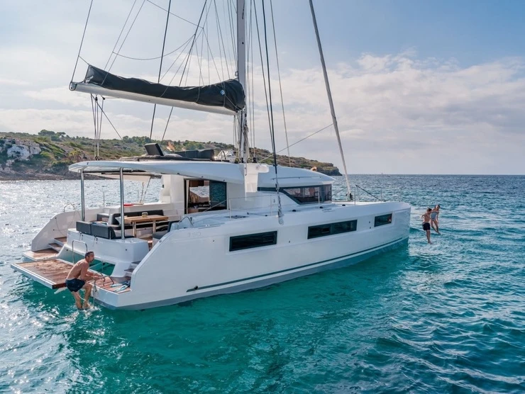 Fountaine Pajot Saba 50 charter bareboat or skippered in  Le Marin