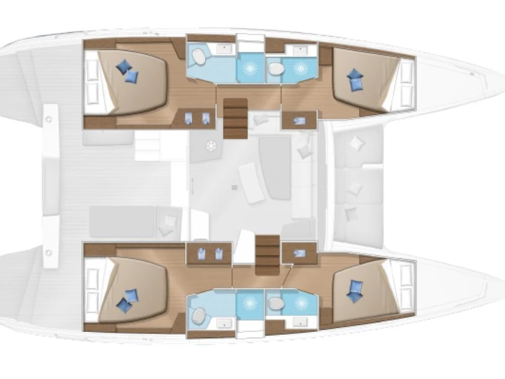 Yacht hire Le Marin cheap Lagoon 42