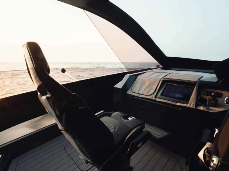 Tecnomar Lamborghini 63  charter bareboat or skippered in  Dubai Marina