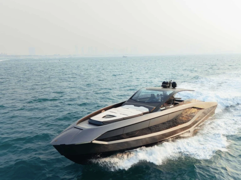 Hire a Tecnomar Lamborghini 63  Dubai Marina