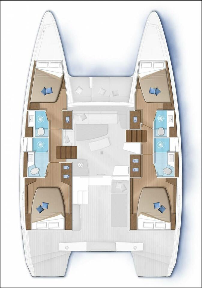 Yacht hire Pianottoli-Caldarello cheap Lagoon 42