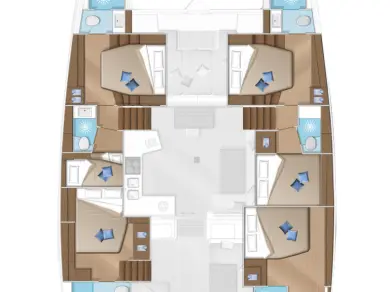Yacht charter Bonifacio - Lagoon Lagoon 52 on SamBoat